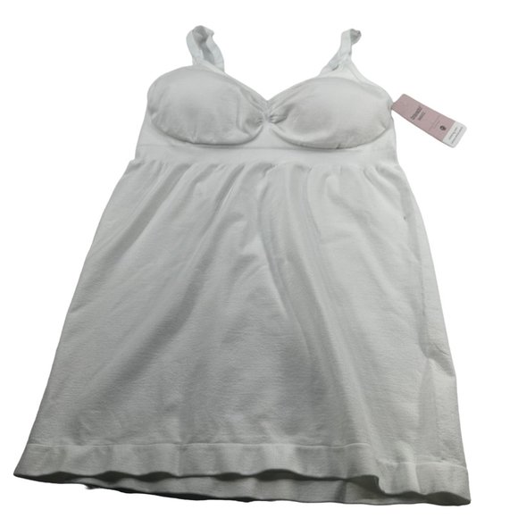 Bravado Basics Women's Size Large Slimming Maternity And Nursing Cami White New - Picture 1 of 14